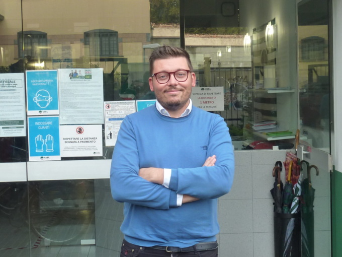 Lavoratori della Rovagnati in sciopero