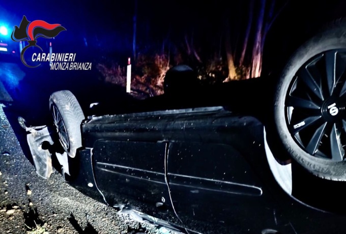 Incidente a Brugora, giovane soccorso in codice rosso