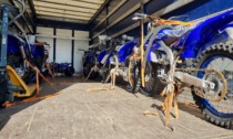 Maxi furto alla sede della "Yamaha" di Lesmo: moto ritrovate su un furgone rubato