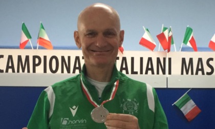 Il prof Danilo Ravasi brilla ai Campionati italiani Master