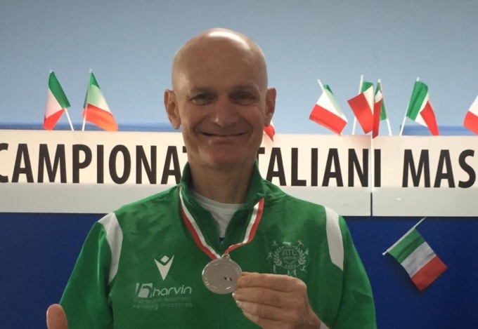 Il prof Danilo Ravasi brilla ai Campionati italiani Master