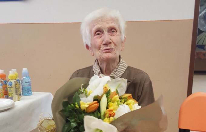 Arcore dice addio alla sua nonnina ultracentenaria