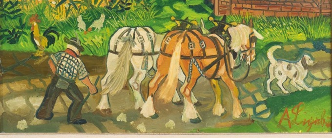 Animali selvaggi, paesaggi svizzeri e autoritratti: all’Orangerie la mostra antologica di Antonio Ligabue
