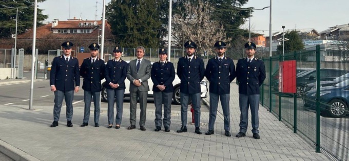 Otto nuovi agenti in Questura a Monza
