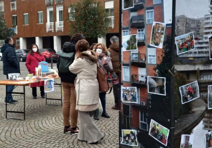 Un “ponte” di solidarietà fra Cederna e Scampia
