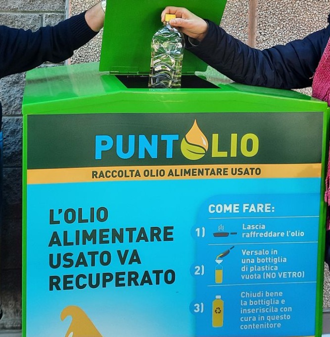 Seveso, arrivano i contenitori PuntOlio