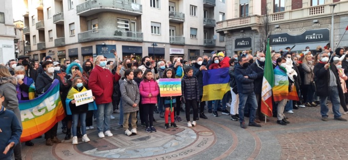 Da Seregno si alza un grido contro la guerra