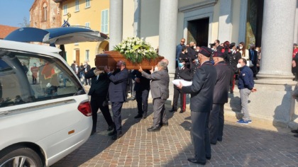 Lentate saluta il brigadiere Mauro Baccoli