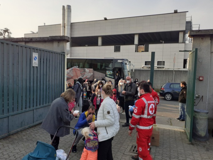 Pullman della speranza, nuovi arrivi all’oratorio San Gerardo
