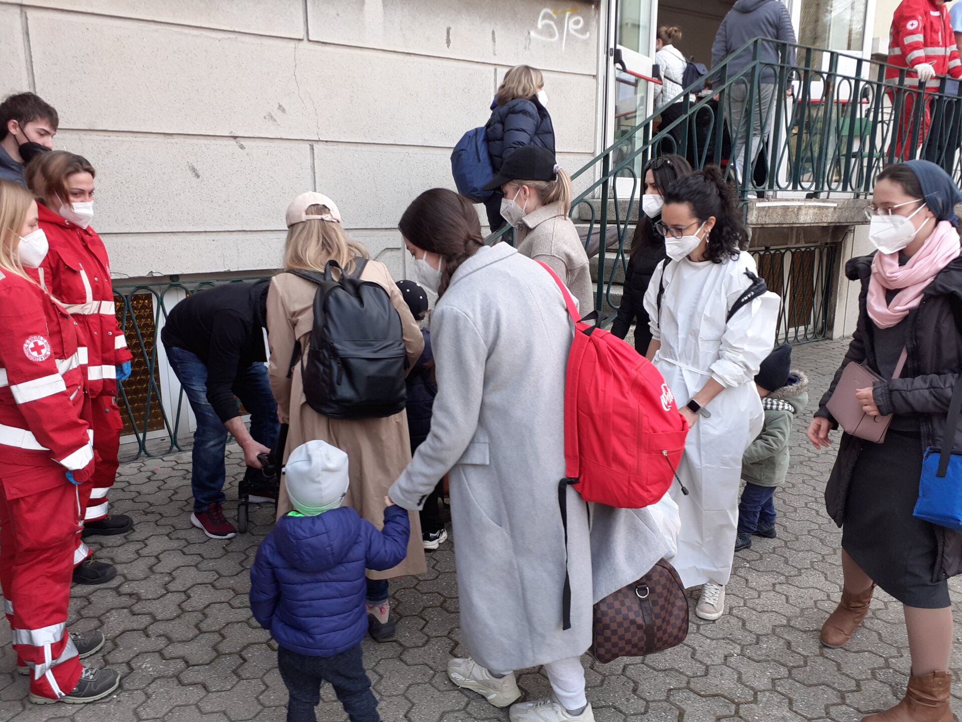 Pullman profughi ucraini a Monza