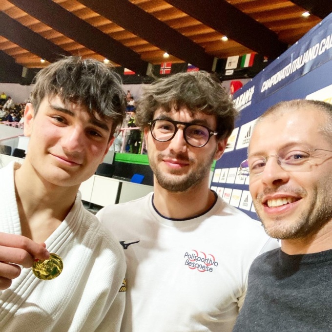 Judoka besanese diventa campione d’Italia