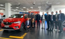 Il Direttore Generale di Renault Italia Raffaele Fusilli in visita da Messa T