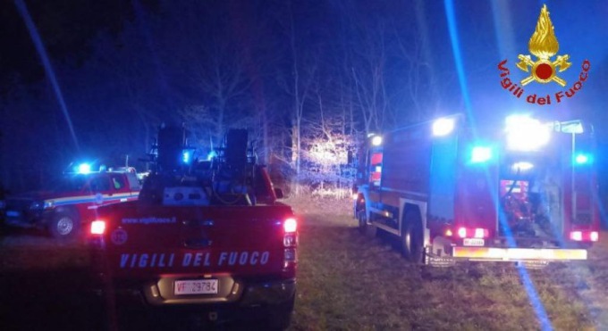 Incendio al Parco delle Groane: notte di lavoro per i Vigili del fuoco