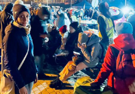 Martina Cambiaghi racconta il viaggio al confine con l’Ucraina