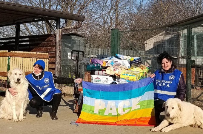 Conflitto in Ucraina, Enpa si mobilita per gli animali. Già spediti due quintali di cibo