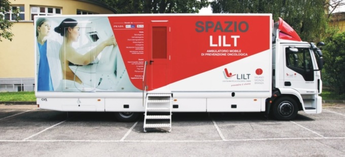 La clinica mobile della Lilt fa tappa al “Globo” di Busnago