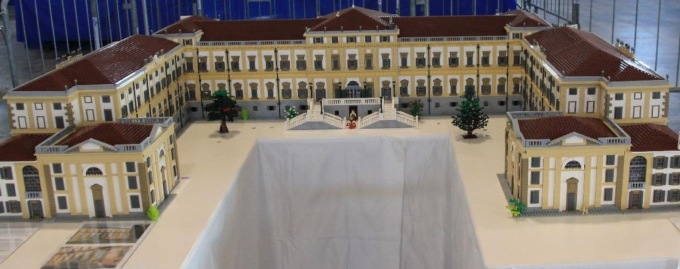 La Villa Reale di Monza costruita con 60mila mattoncini Lego