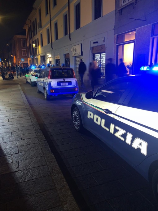 Sabato sera molto movimentato a Monza, interviene la Questura