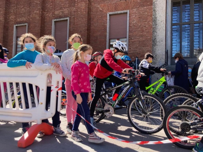 Patentino del buon ciclista per 200 studenti delle elementari