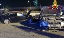 Maxi carambola in autostrada: coinvolte tre auto nello schianto