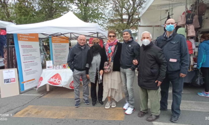 Volontari A.I.D.O. in piazza a Lentate per la Giornata Nazionale della Donazione