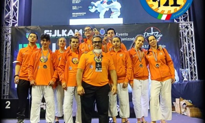 Globalfitart, cinque bronzi agli Italian Open di Ju Jitsu