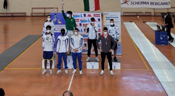 Campionato regionale di fioretto, tre podi per gli atleti di Scherma Monza