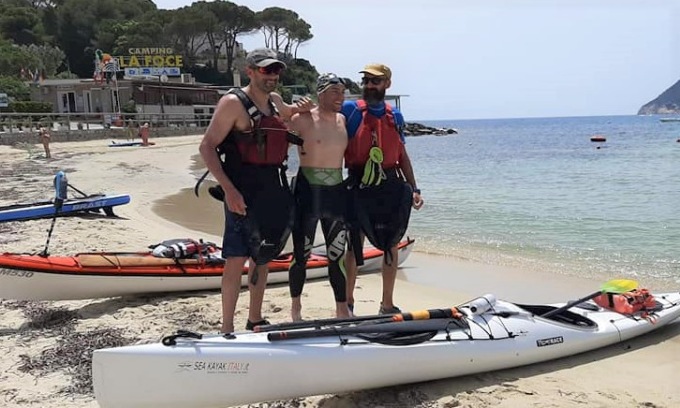 Il nuotatore di Carate ha conquistato anche l’Isola d’Elba