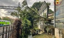 Tempesta in Brianza, decine d'interventi dei pompieri