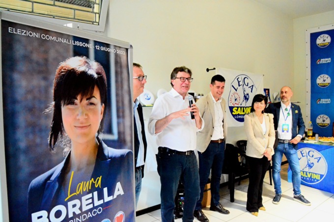 Lega, il ministro Giorgetti incorona la candidata sindaco