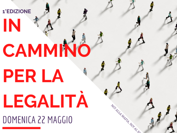 Domenica tutti in cammino per la legalità