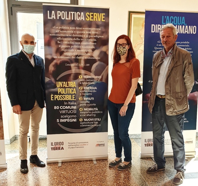 In villa Mazenta la mostra sull’enciclica “Laudato si’ ” di Papa Francesco