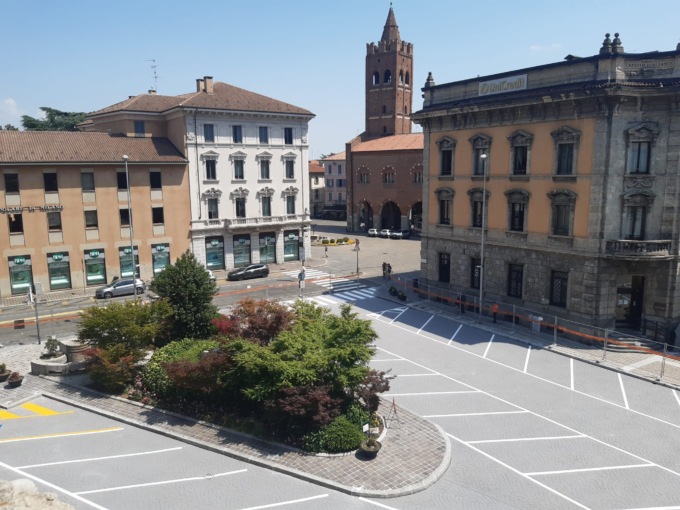 Completato il nuovo parcheggio di largo IV Novembre