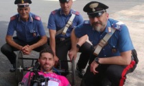 Giro d'Italia di Handbike, quarto l'eroe di guerra dei Carabinieri