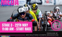 A Meda la terza tappa del Giro d'Italia di Handbike: una giornata di sport e festa
