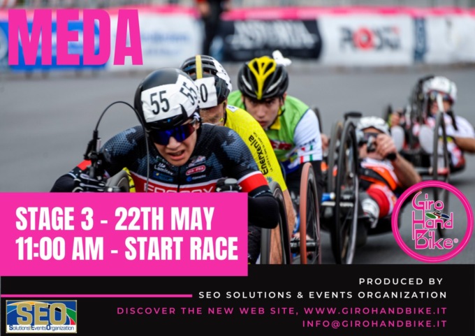 A Meda la terza tappa del Giro d’Italia di Handbike: una giornata di sport e festa