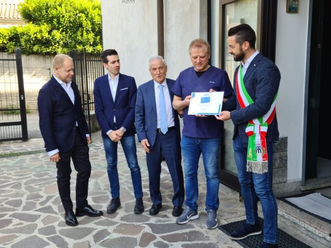 Carate Brianza, visita di Apa e Comune agli artigiani