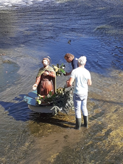 San Gerardo è tornato nel Lambro