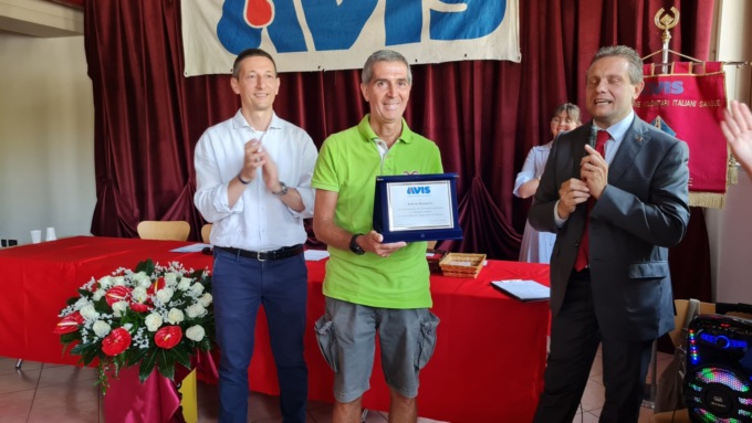 Avis Arcore compie 55 anni e premia i suoi donatori benemeriti