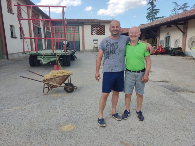 I titolari delle aziende agricole Limonta, Bonanomi e Riboldi