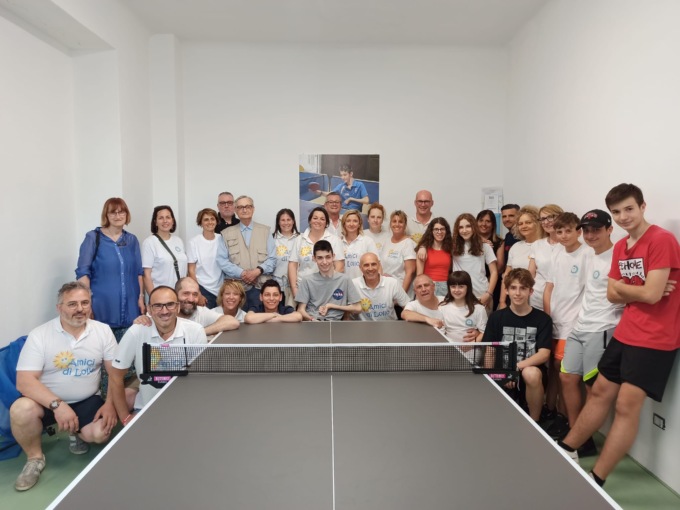 Gli Amici di Lollo regalano un sogno al campione Edo Casati