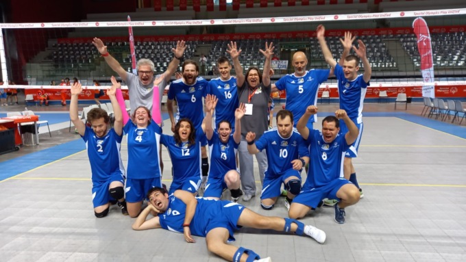 Agrate di nuovo sul tetto d’Italia con le ragazze e i ragazzi speciali della pallavolo