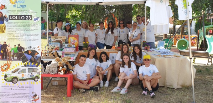 Grande festa per il giardino inclusivo degli Amici di Lollo