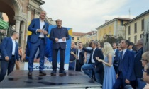 Berlusconi a Monza a sostegno di Allevi: per lui cori da stadio