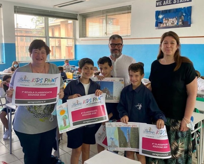 Premiati i vincitori del concorso Kids paint
