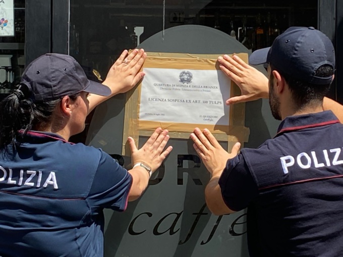 Somministrati alcolici ai minori: il Questore dispone la chiusura del bar per 15 giorni 