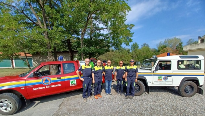Missione in Sicilia per i volontari antincendio del Parco delle Groane e della Brughiera