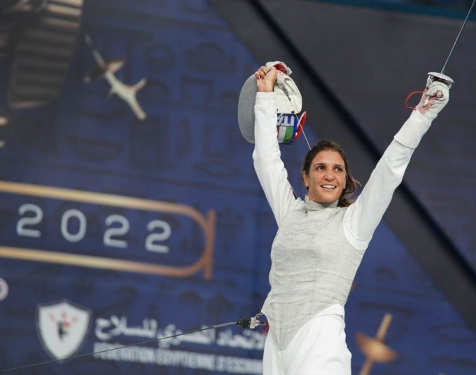 La schermitrice Arianna Errigo sarà portabandiera alle Olimpiadi di Parigi