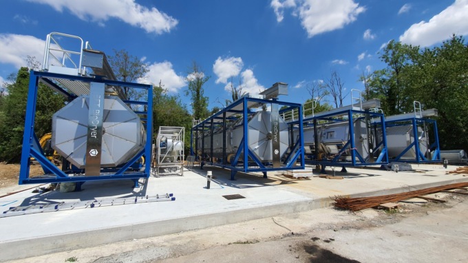 Al depuratore di Vimercate completata la posa dei quattro bioessicatori