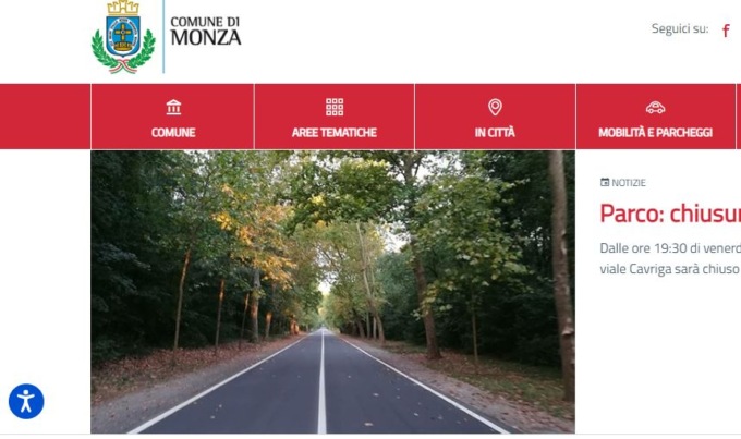 Il sito del Comune sarà inclusivo